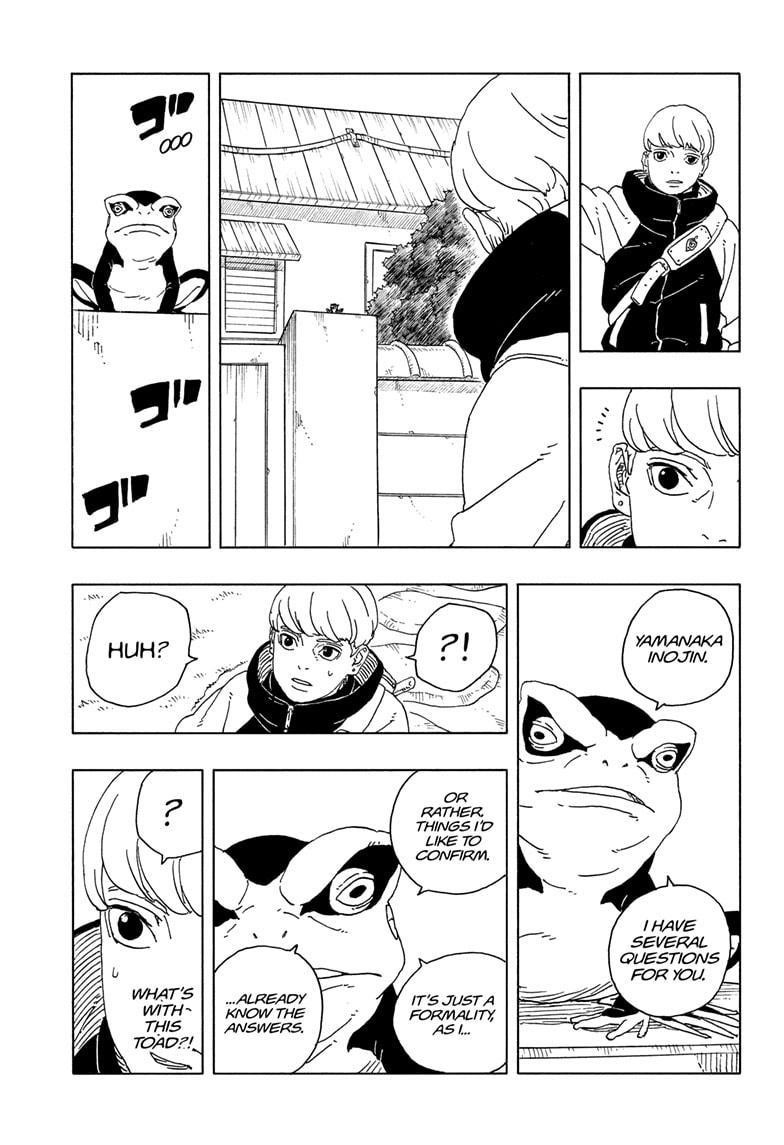 Boruto: Two Blue Vortex Chapter 26 - Page 3 in English