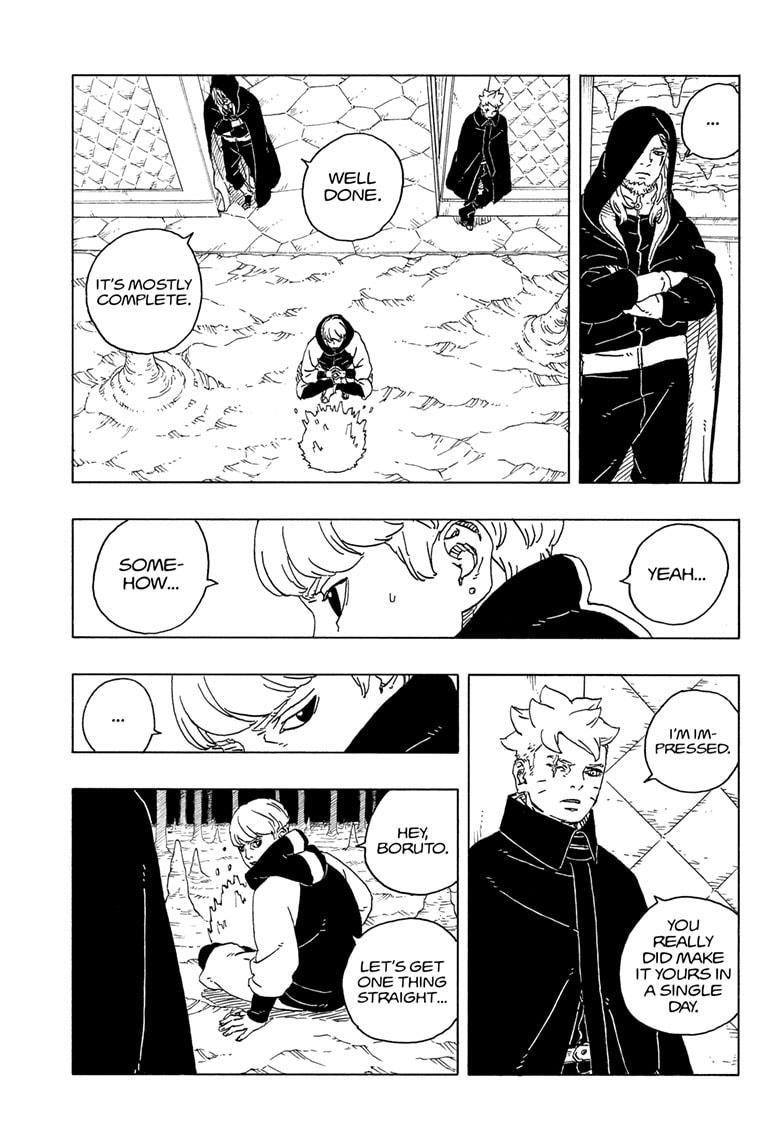 Boruto: Two Blue Vortex Chapter 28 - Page 4 in English