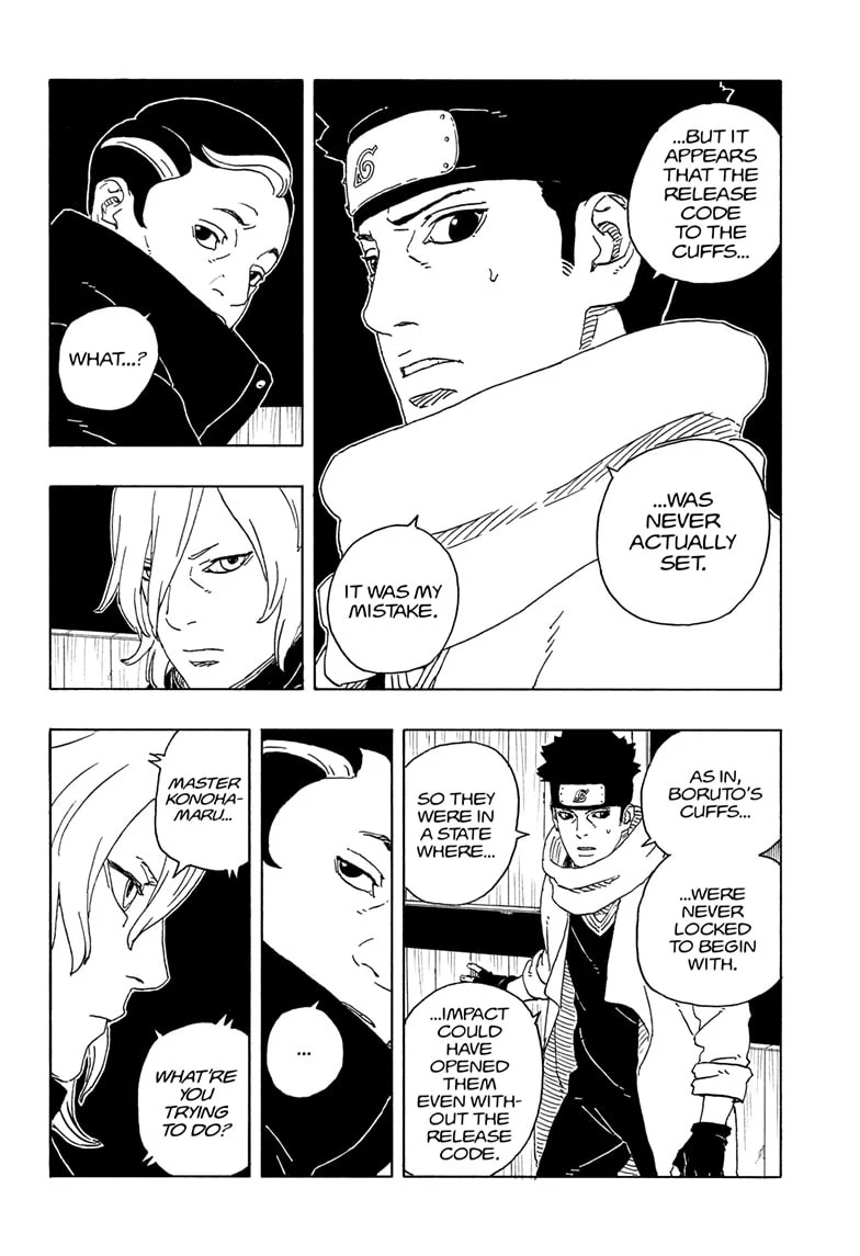 Boruto: Two Blue Vortex Chapter 29 - Page 32 in English