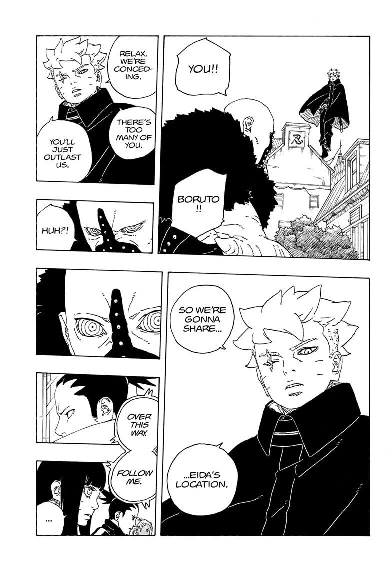 Boruto: Two Blue Vortex Chapter 32 - Page 3 in English