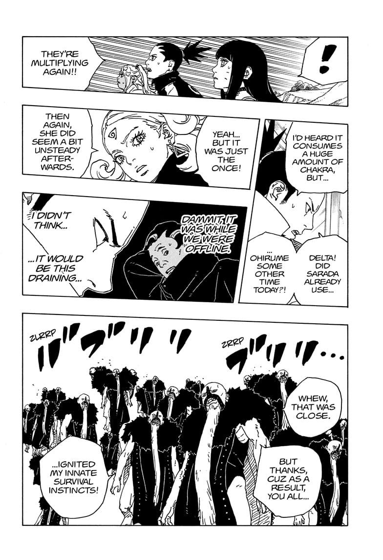 Boruto: Two Blue Vortex Chapter 32 - Page 36 in English