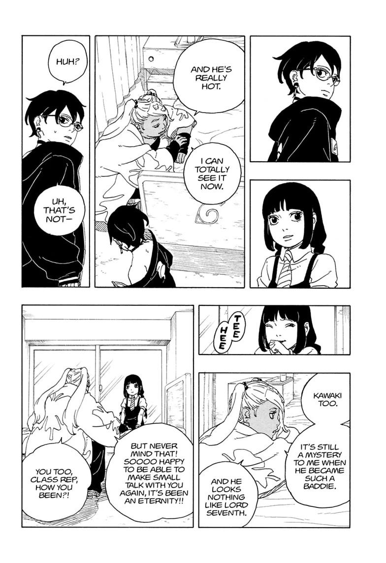 Boruto: Two Blue Vortex Chapter 34 - Page 32 in English