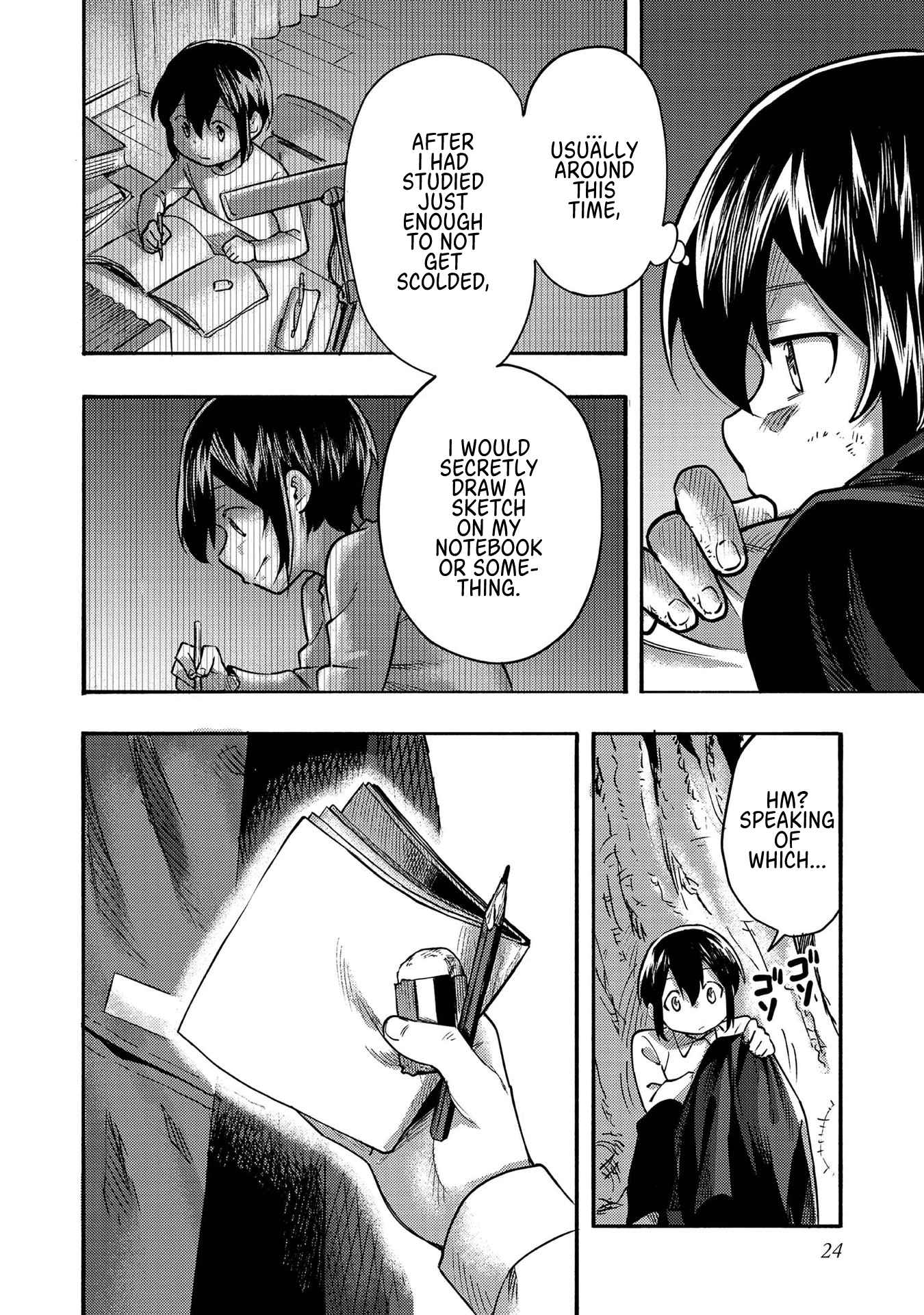 Kyou mo E ni Kaita Mochi ga Umai Chapter 1 - Page 21 in English