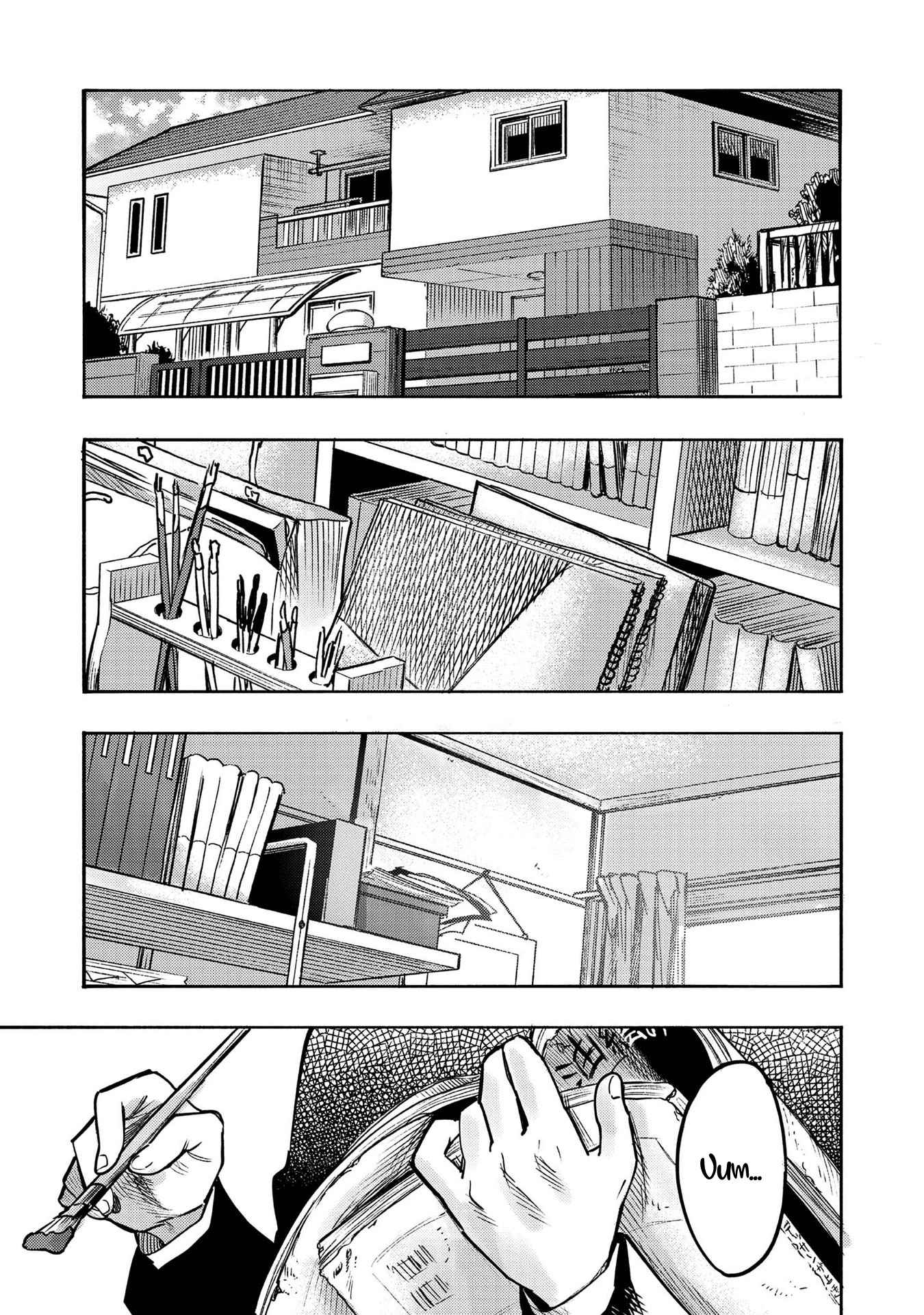 Kyou mo E ni Kaita Mochi ga Umai Chapter 1 - Page 3 in English