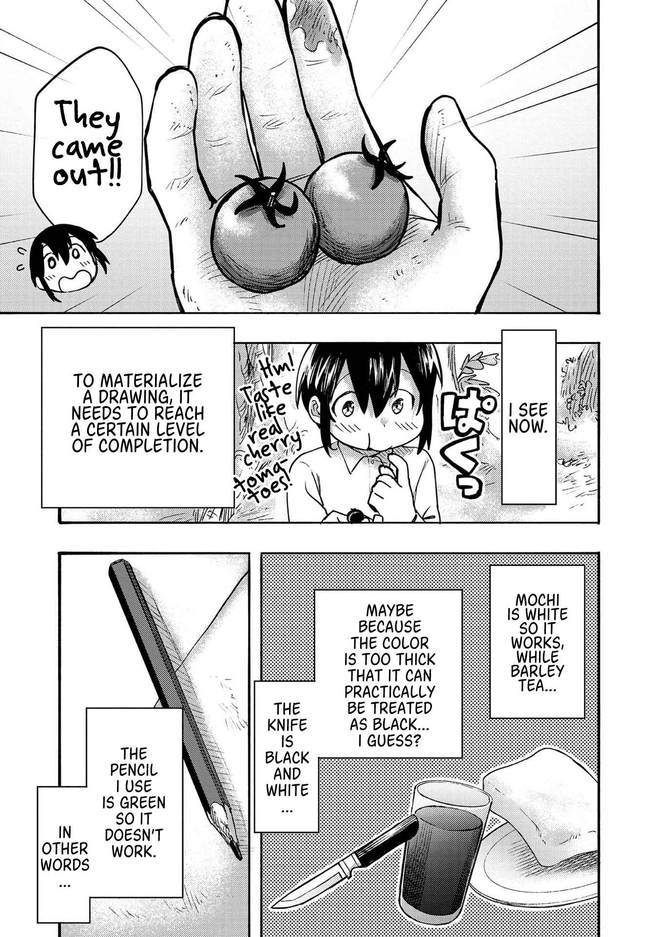 Kyou mo E ni Kaita Mochi ga Umai Chapter 1 - Page 41 in English