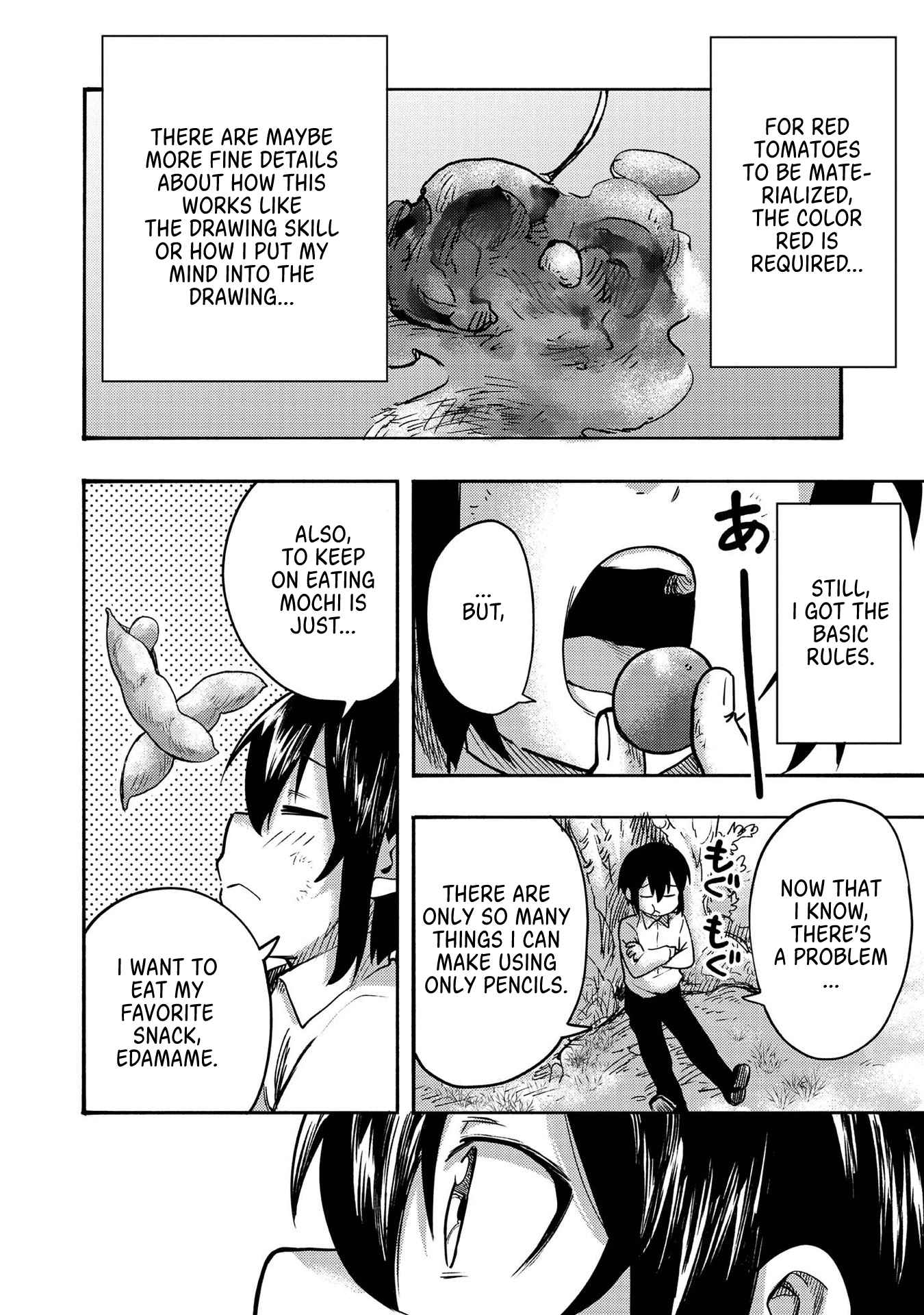 Kyou mo E ni Kaita Mochi ga Umai Chapter 1 - Page 42 in English