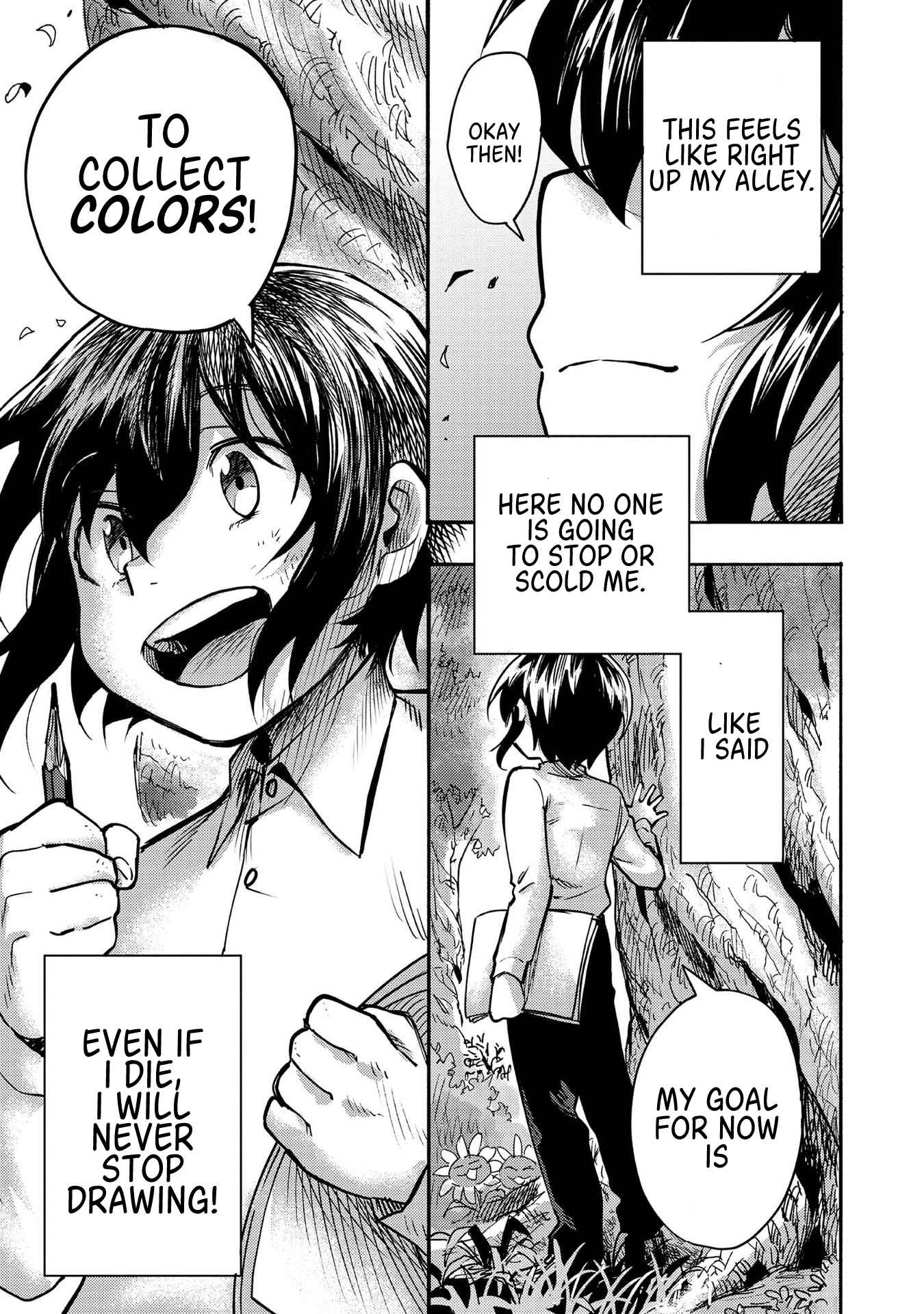 Kyou mo E ni Kaita Mochi ga Umai Chapter 1 - Page 43 in English
