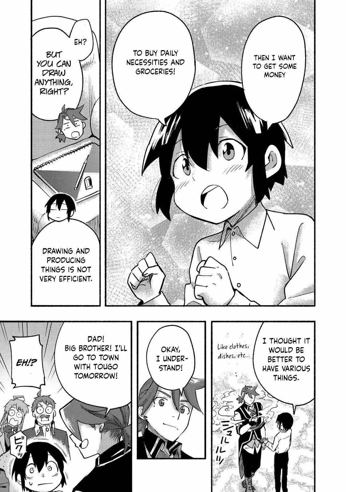 Kyou mo E ni Kaita Mochi ga Umai Chapter 10 - Page 24 in English
