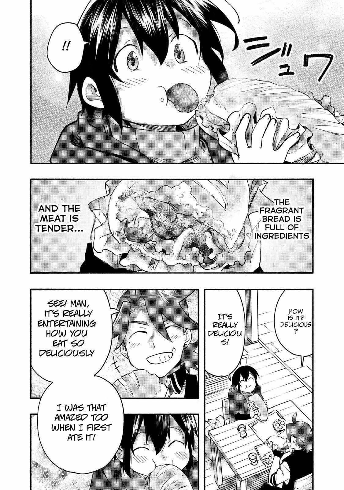 Kyou mo E ni Kaita Mochi ga Umai Chapter 10 - Page 36 in English
