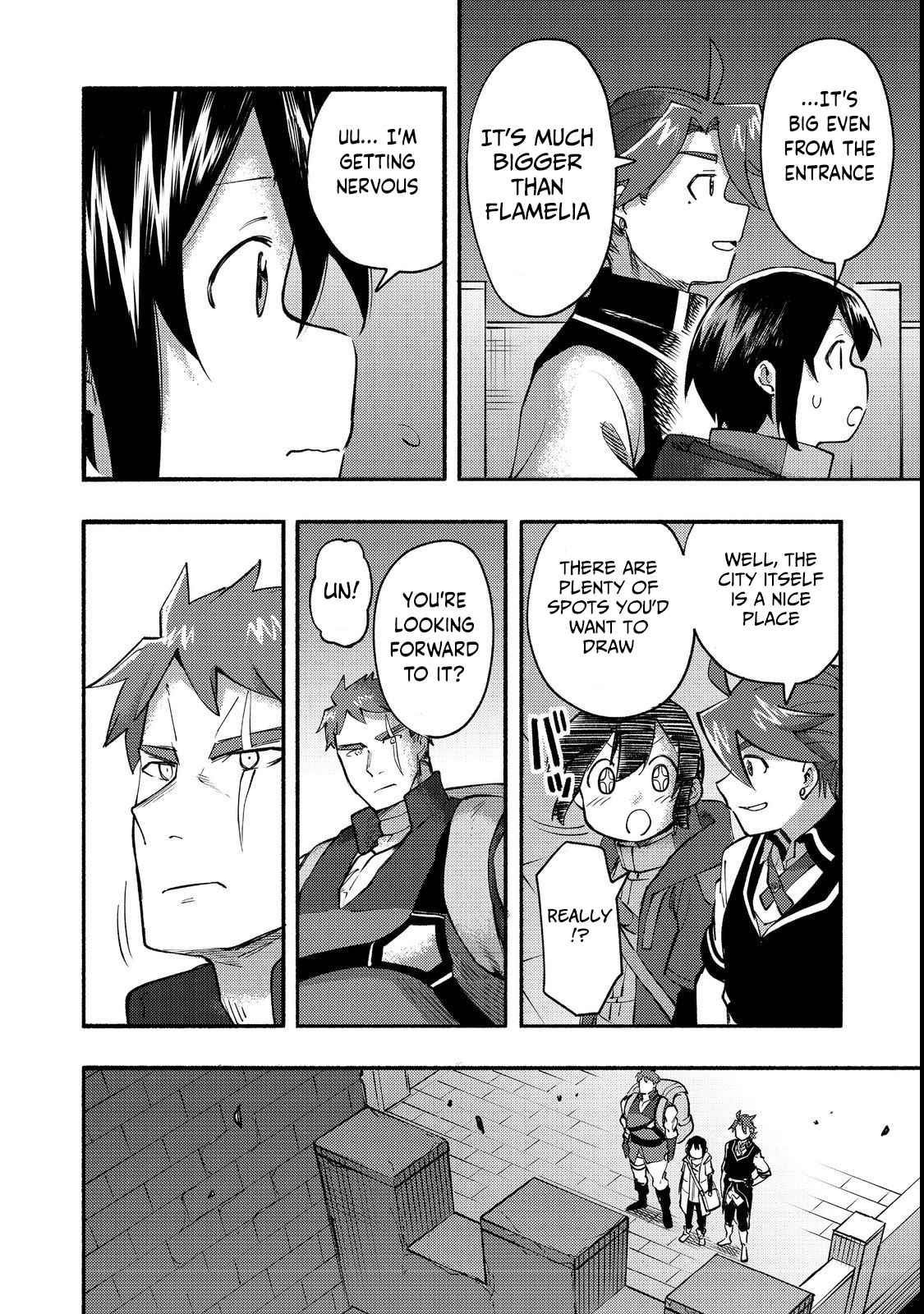 Kyou mo E ni Kaita Mochi ga Umai Chapter 12 - Page 34 in English