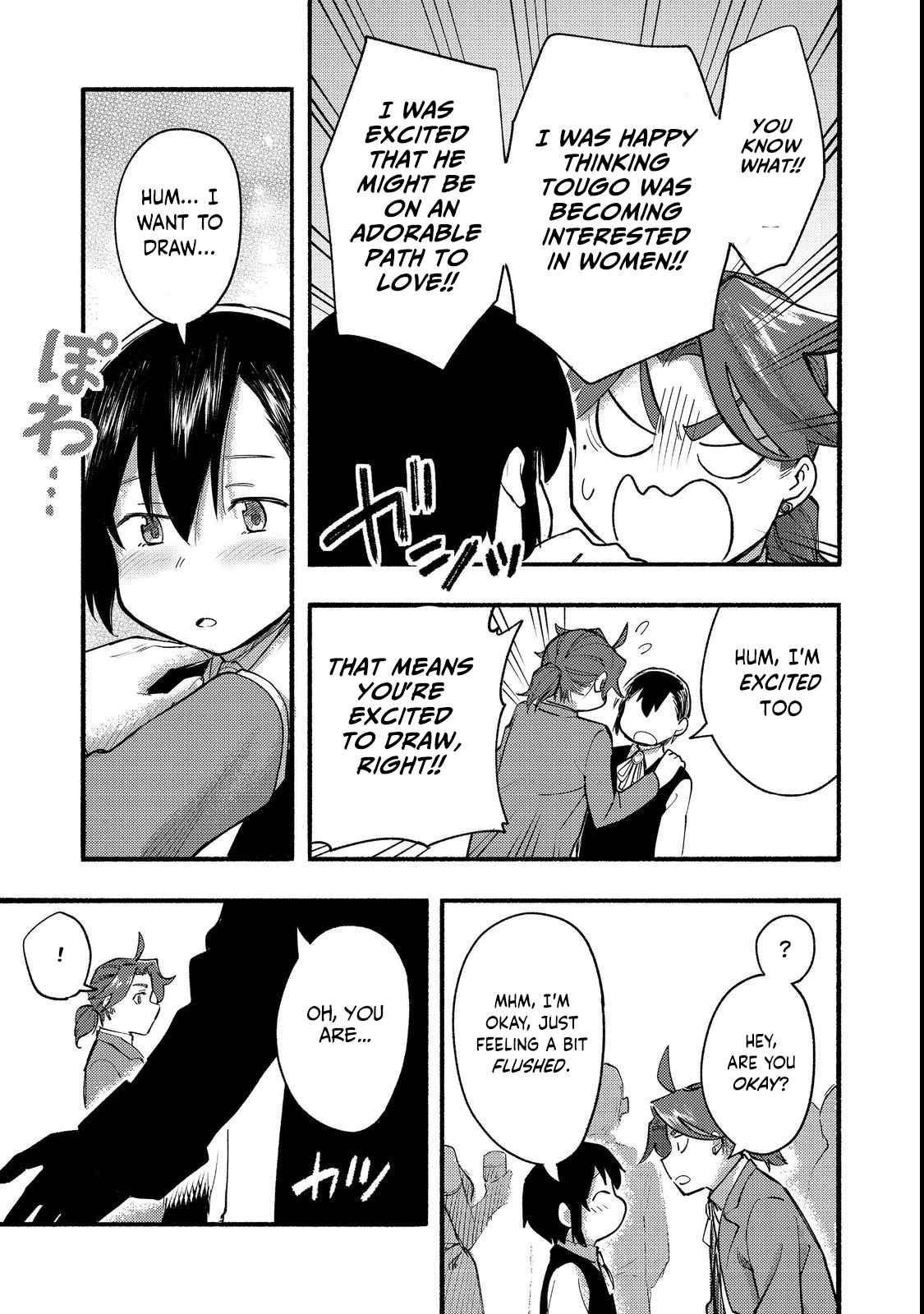 Kyou mo E ni Kaita Mochi ga Umai Chapter 13 - Page 20 in English