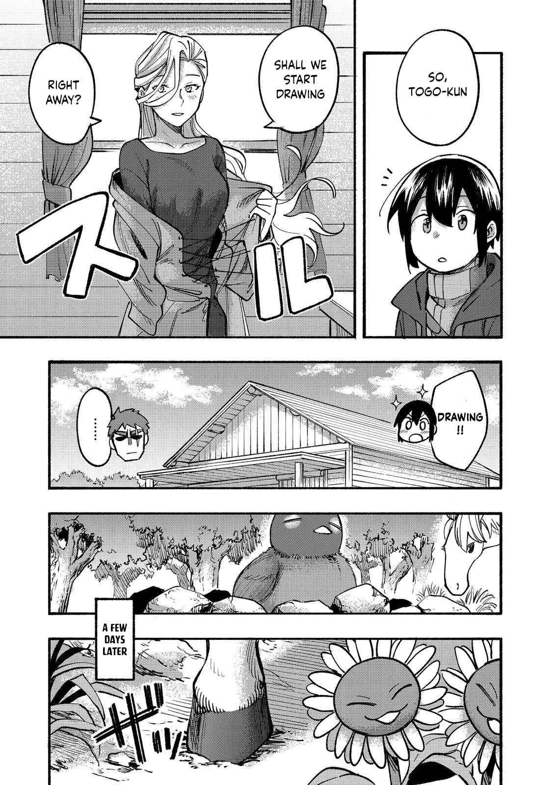Kyou mo E ni Kaita Mochi ga Umai Chapter 15 - Page 21 in English