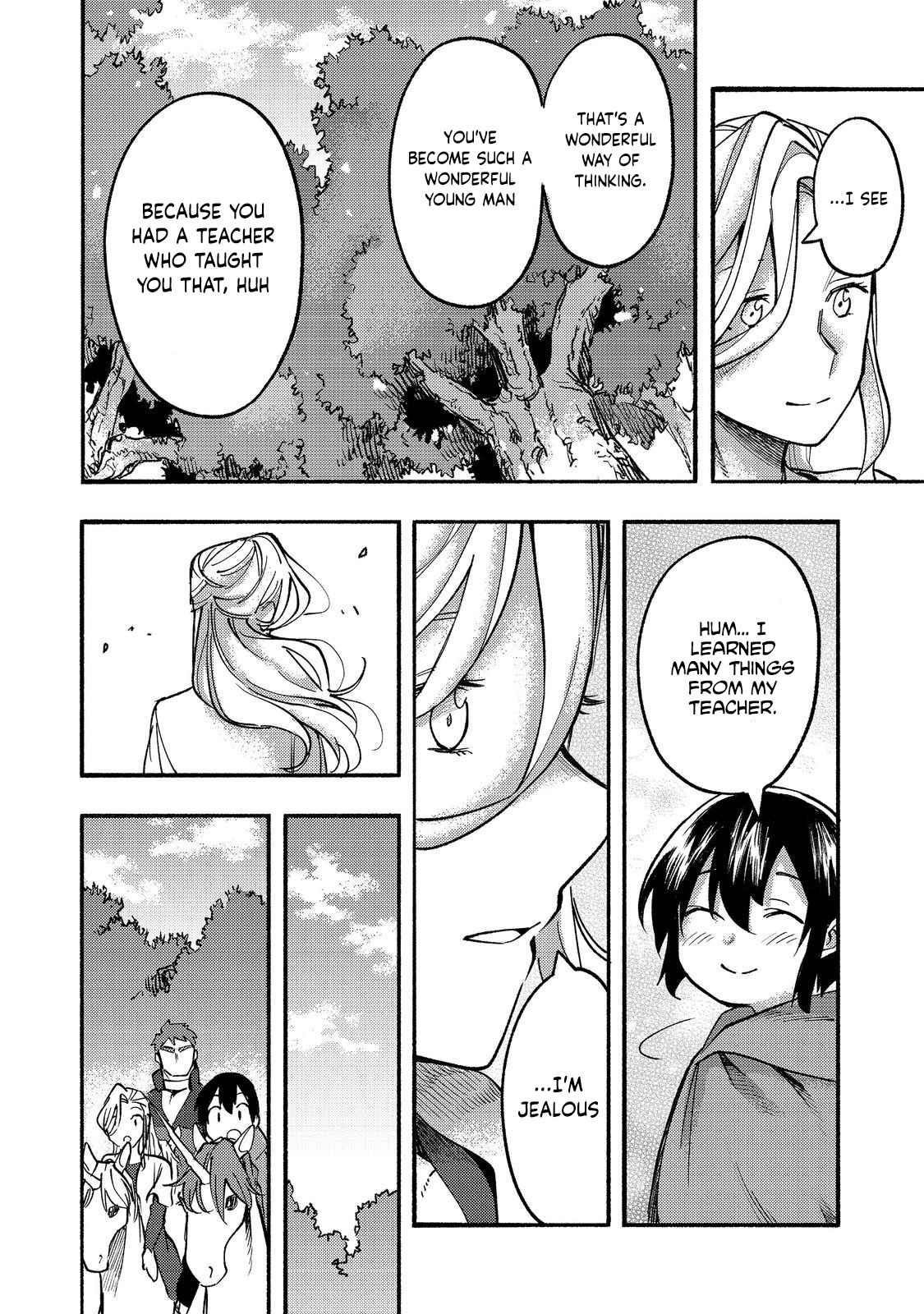 Kyou mo E ni Kaita Mochi ga Umai Chapter 15 - Page 32 in English