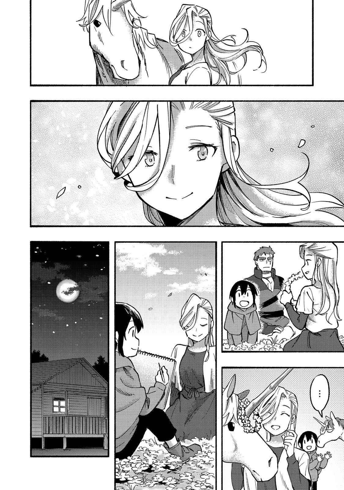 Kyou mo E ni Kaita Mochi ga Umai Chapter 15 - Page 34 in English
