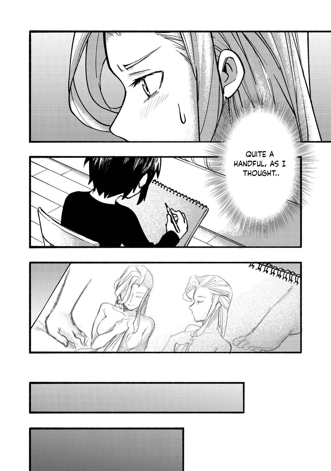 Kyou mo E ni Kaita Mochi ga Umai Chapter 16 - Page 14 in English