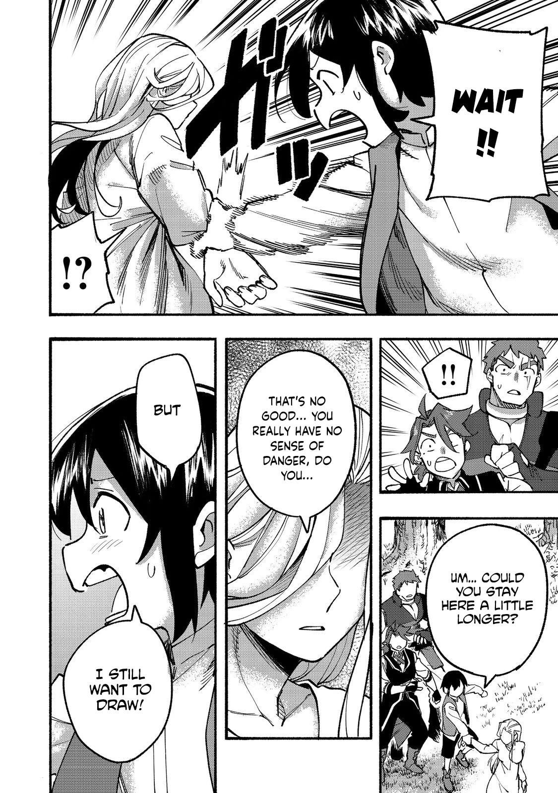 Kyou mo E ni Kaita Mochi ga Umai Chapter 16 - Page 36 in English