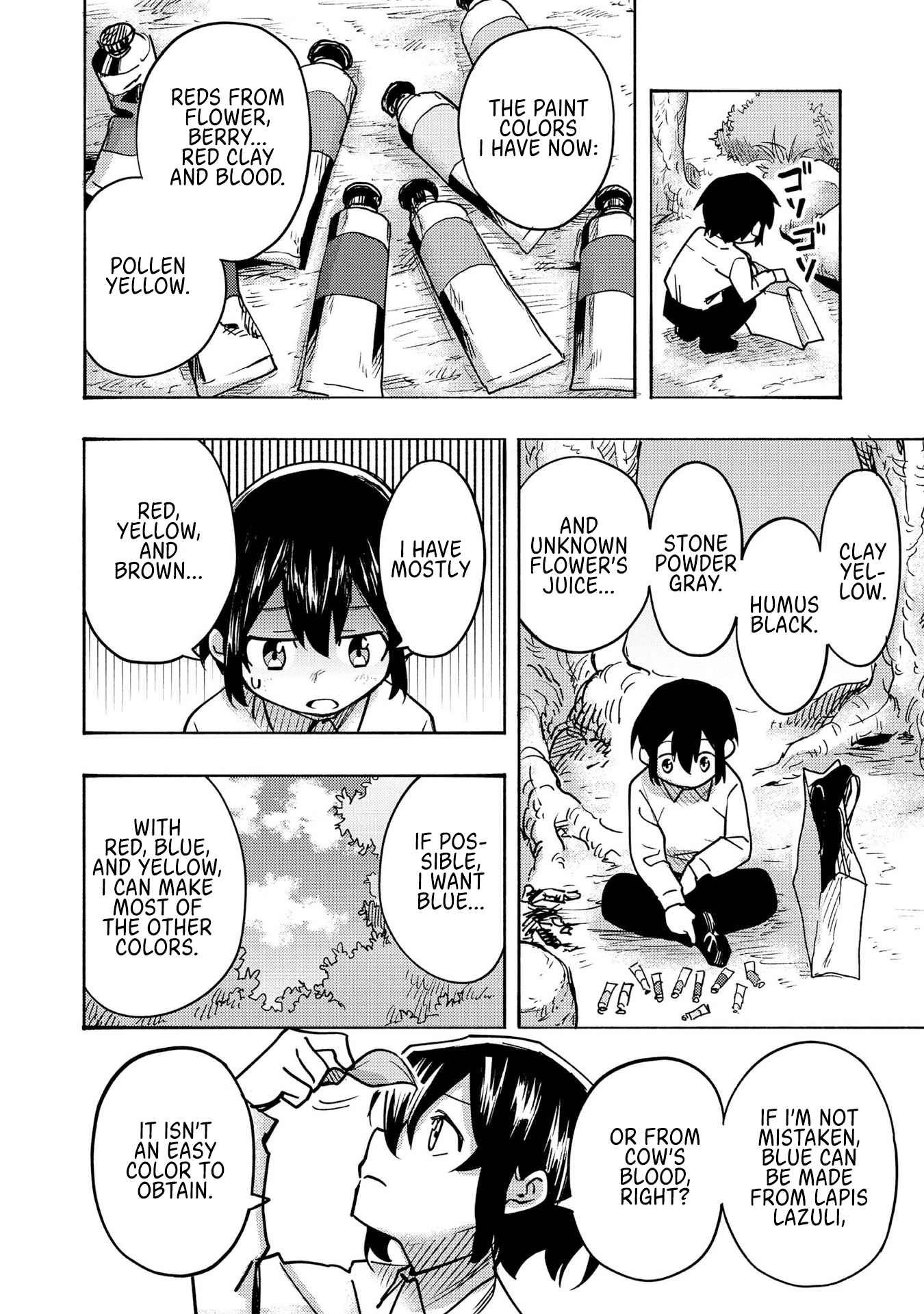 Kyou mo E ni Kaita Mochi ga Umai Chapter 2 - Page 29 in English