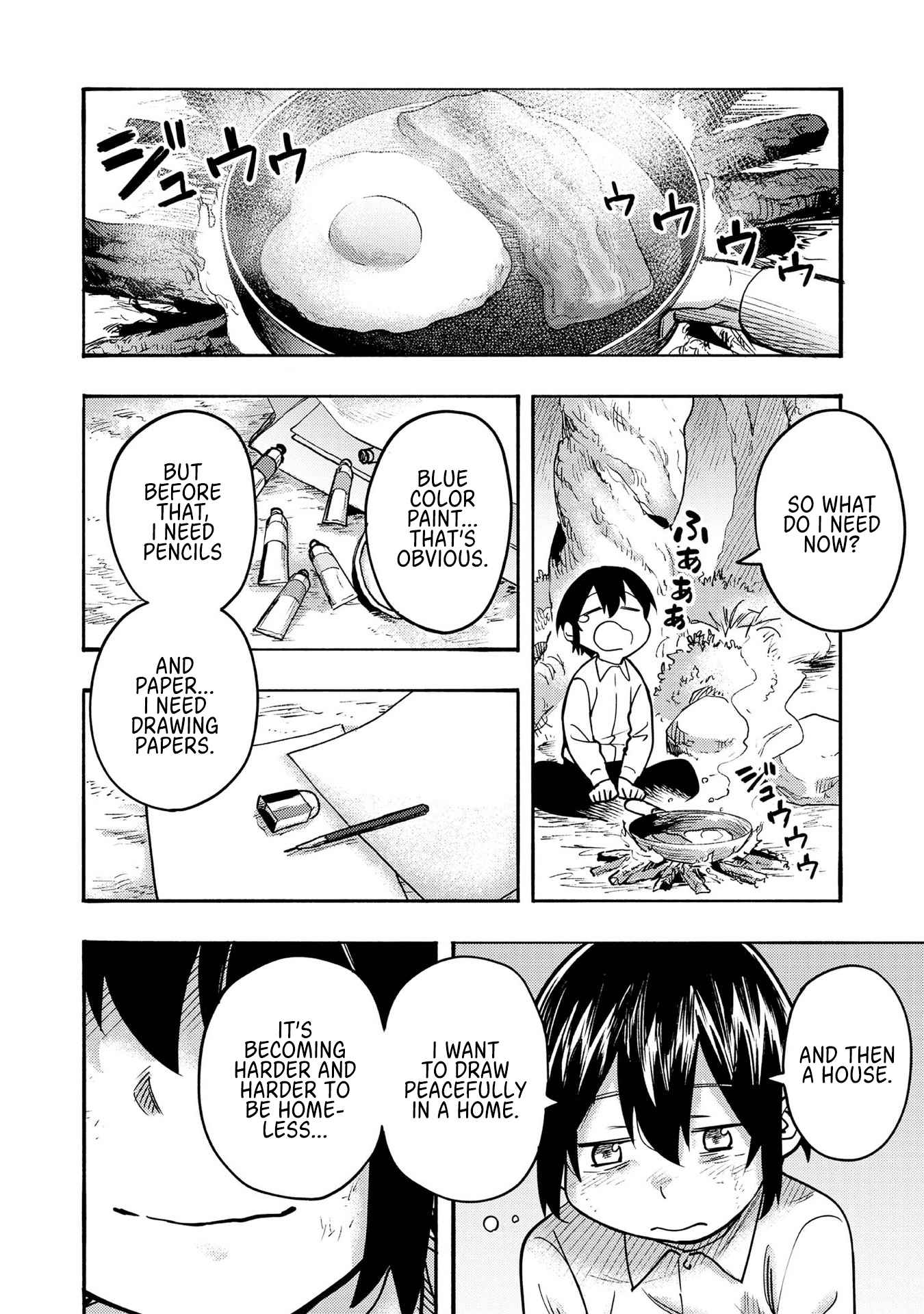 Kyou mo E ni Kaita Mochi ga Umai Chapter 2 - Page 35 in English