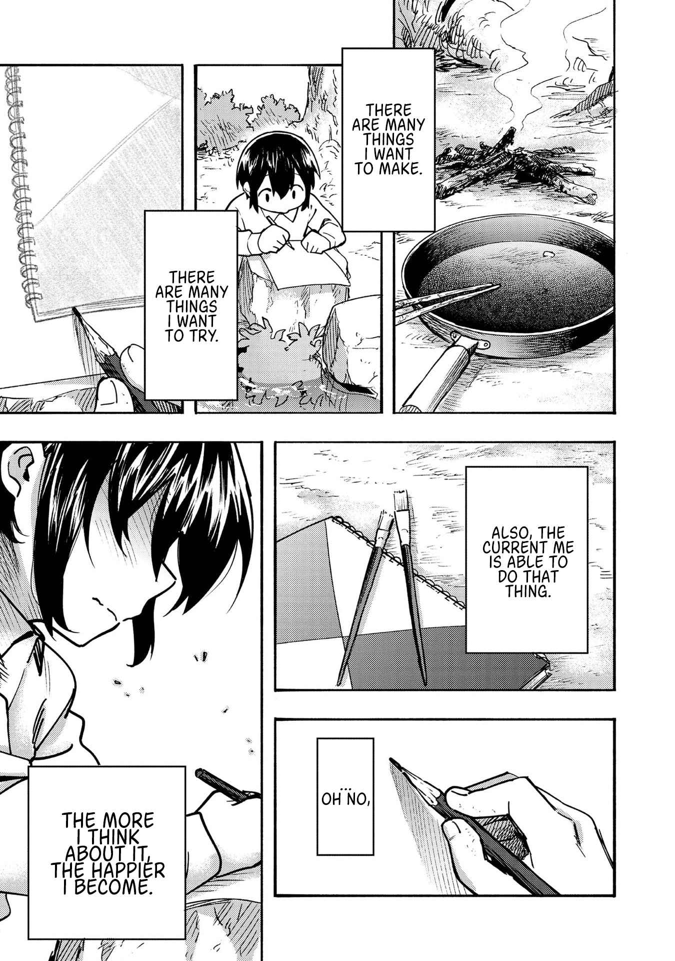 Kyou mo E ni Kaita Mochi ga Umai Chapter 2 - Page 36 in English