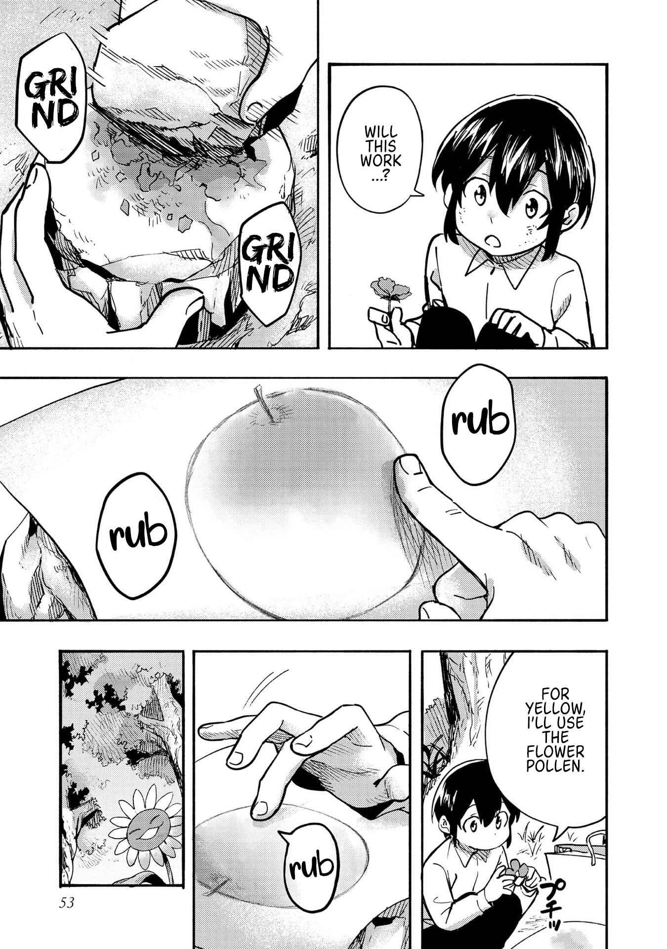 Kyou mo E ni Kaita Mochi ga Umai Chapter 2 - Page 5 in English