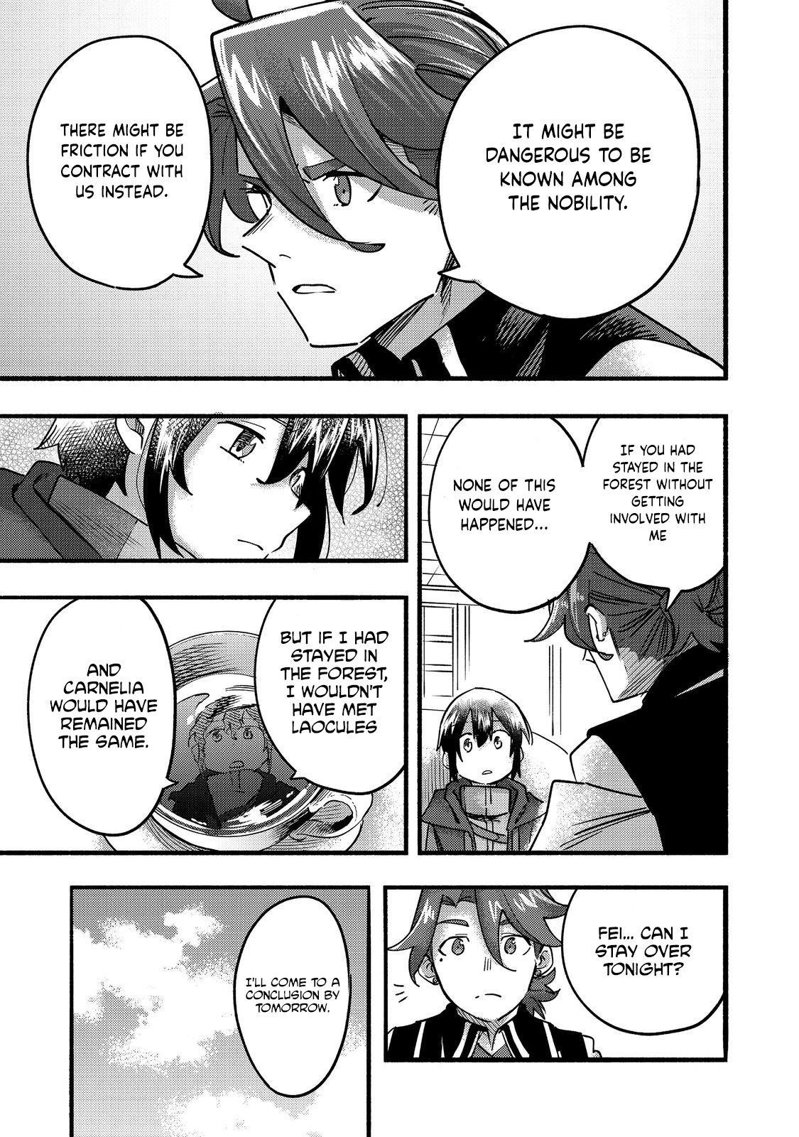 Kyou mo E ni Kaita Mochi ga Umai Chapter 22 - Page 23 in English
