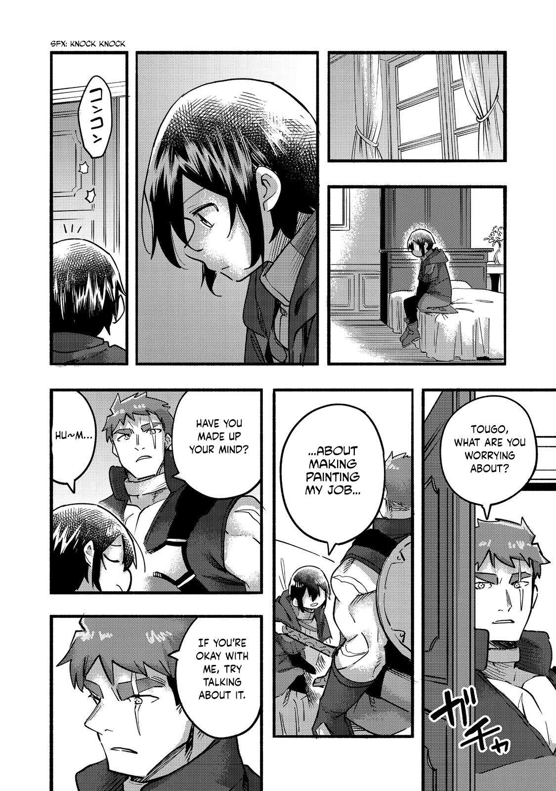 Kyou mo E ni Kaita Mochi ga Umai Chapter 22 - Page 24 in English