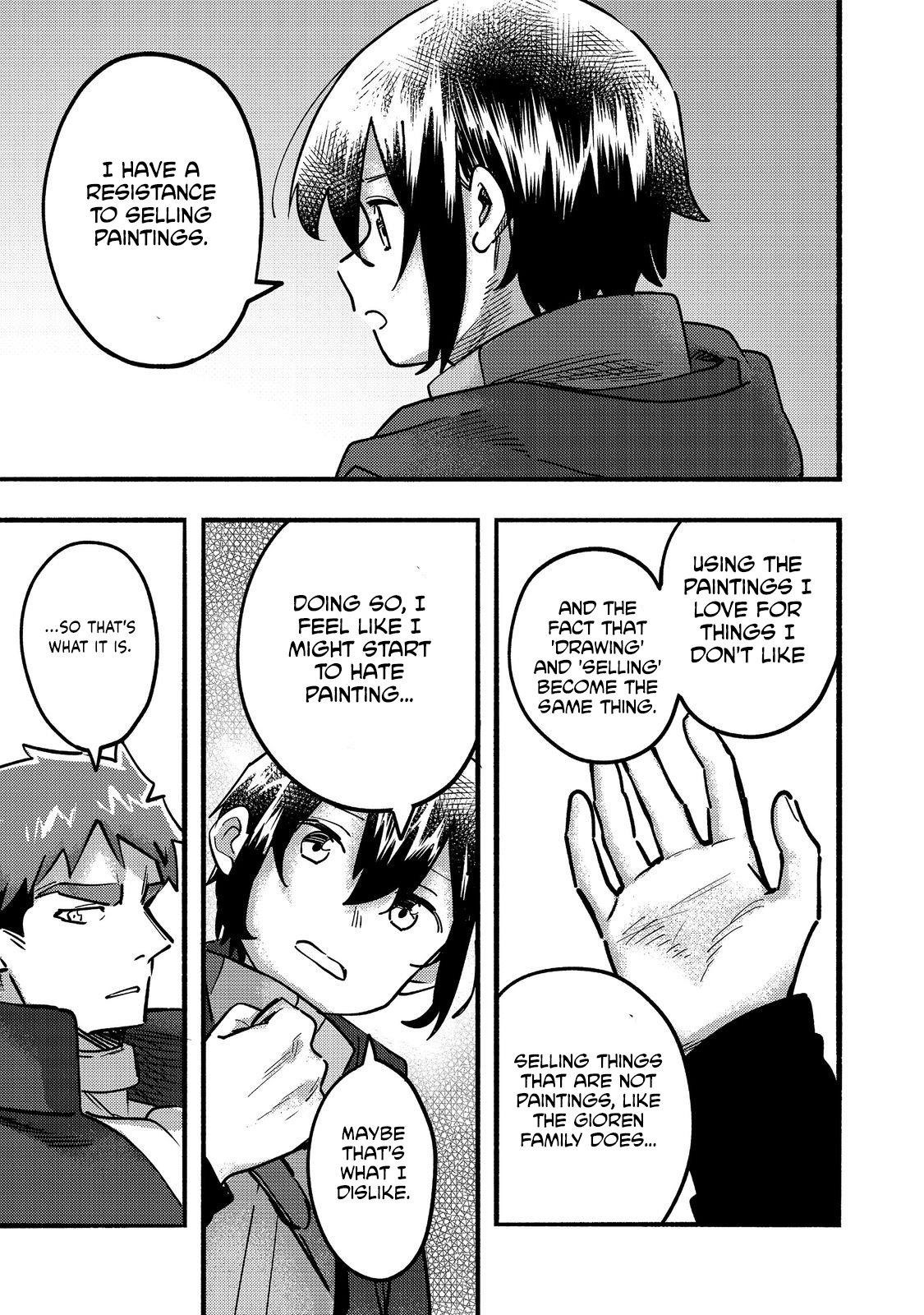 Kyou mo E ni Kaita Mochi ga Umai Chapter 22 - Page 27 in English