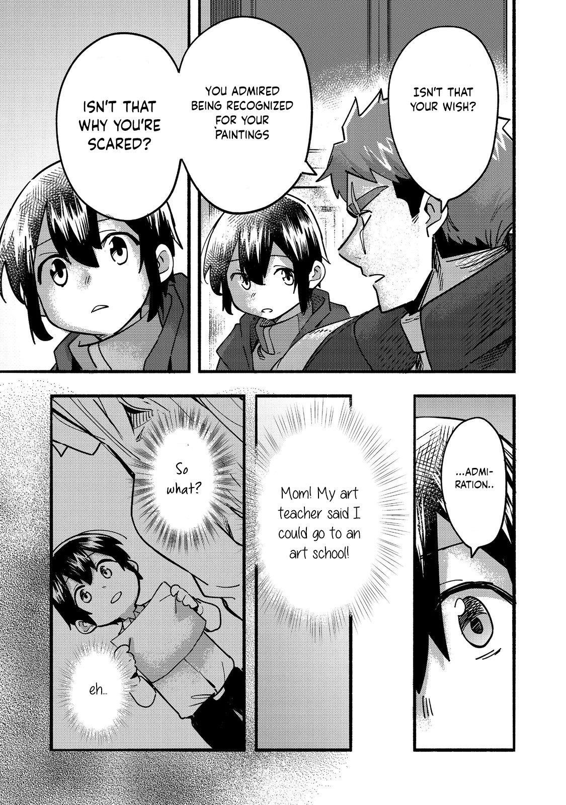 Kyou mo E ni Kaita Mochi ga Umai Chapter 22 - Page 29 in English