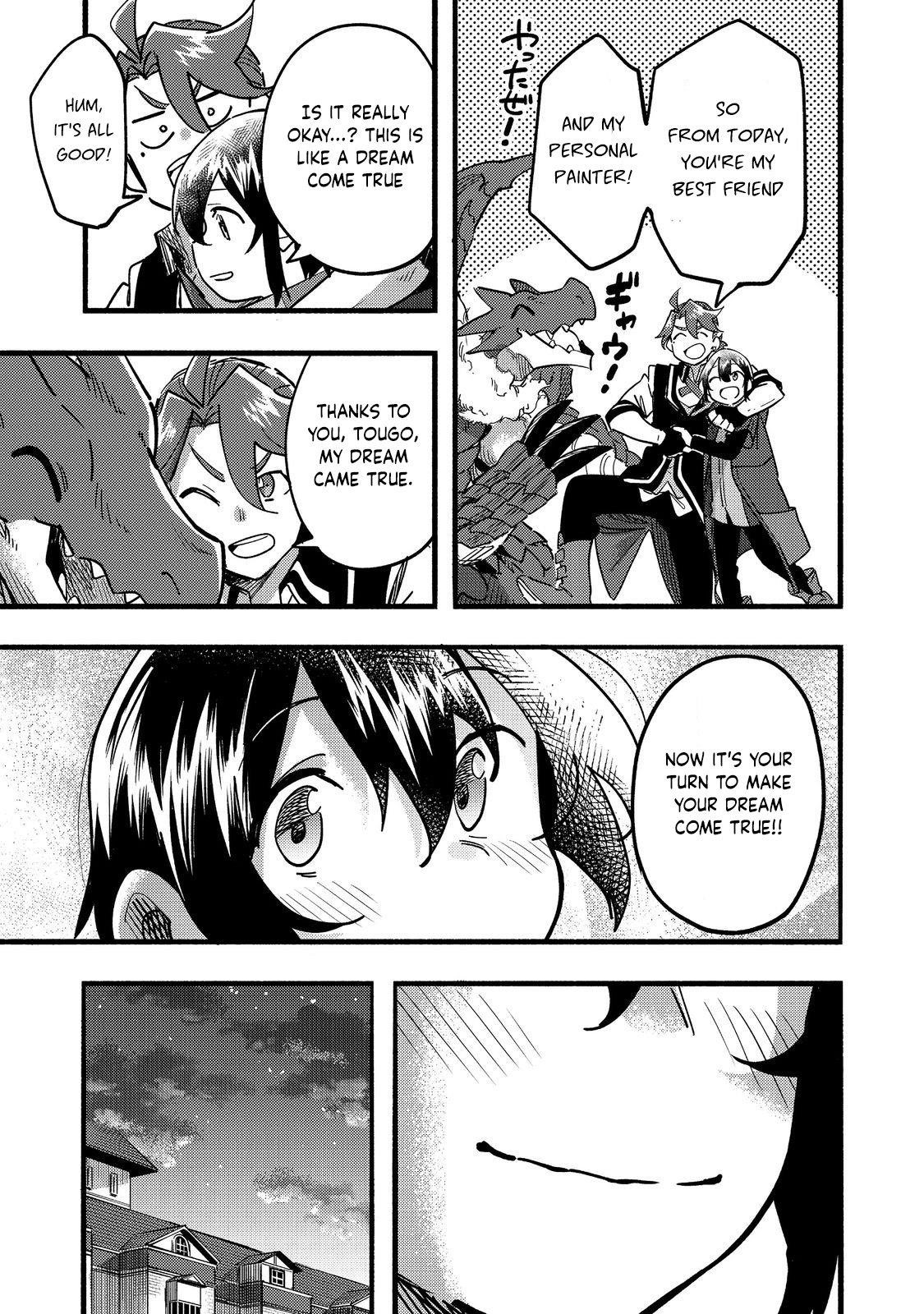 Kyou mo E ni Kaita Mochi ga Umai Chapter 22 - Page 39 in English