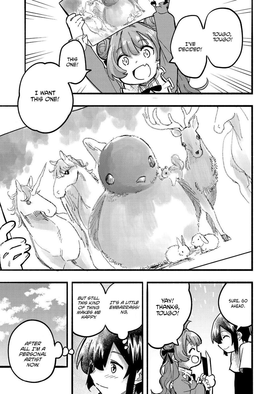 Kyou mo E ni Kaita Mochi ga Umai Chapter 23 - Page 18 in English