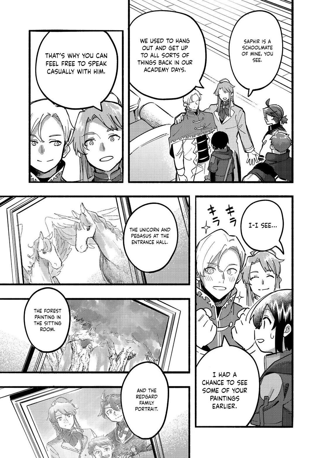Kyou mo E ni Kaita Mochi ga Umai Chapter 23 - Page 22 in English