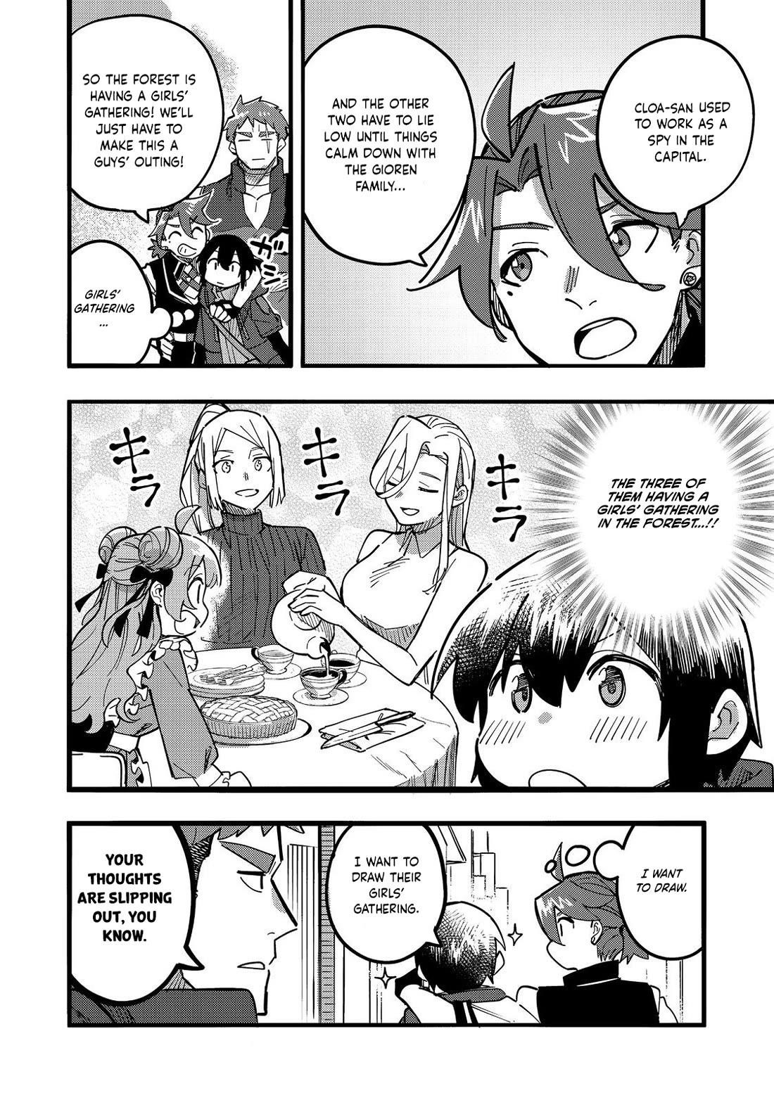 Kyou mo E ni Kaita Mochi ga Umai Chapter 24 - Page 3 in English