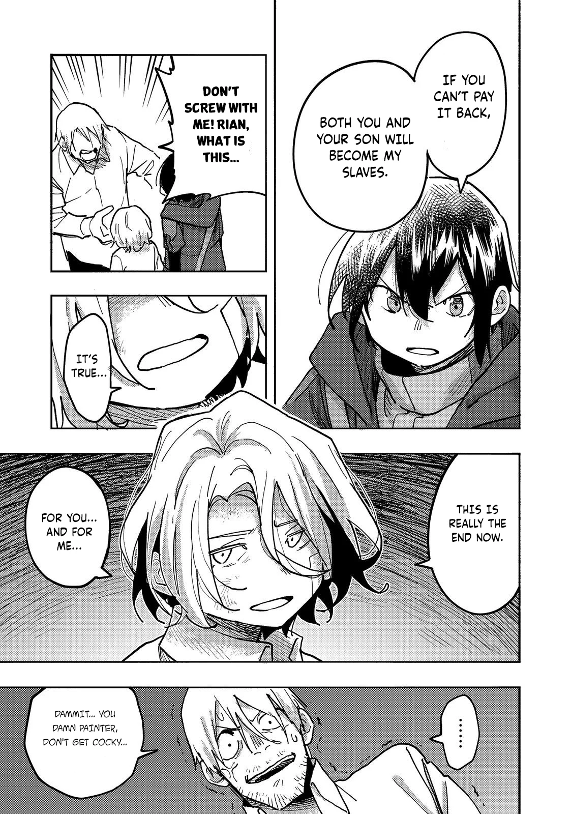 Kyou mo E ni Kaita Mochi ga Umai Chapter 25 - Page 37 in English