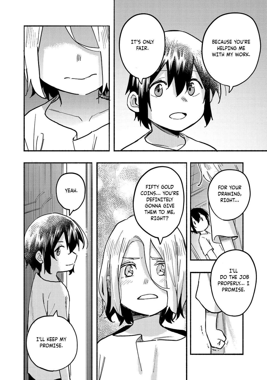 Kyou mo E ni Kaita Mochi ga Umai Chapter 26 - Page 18 in English