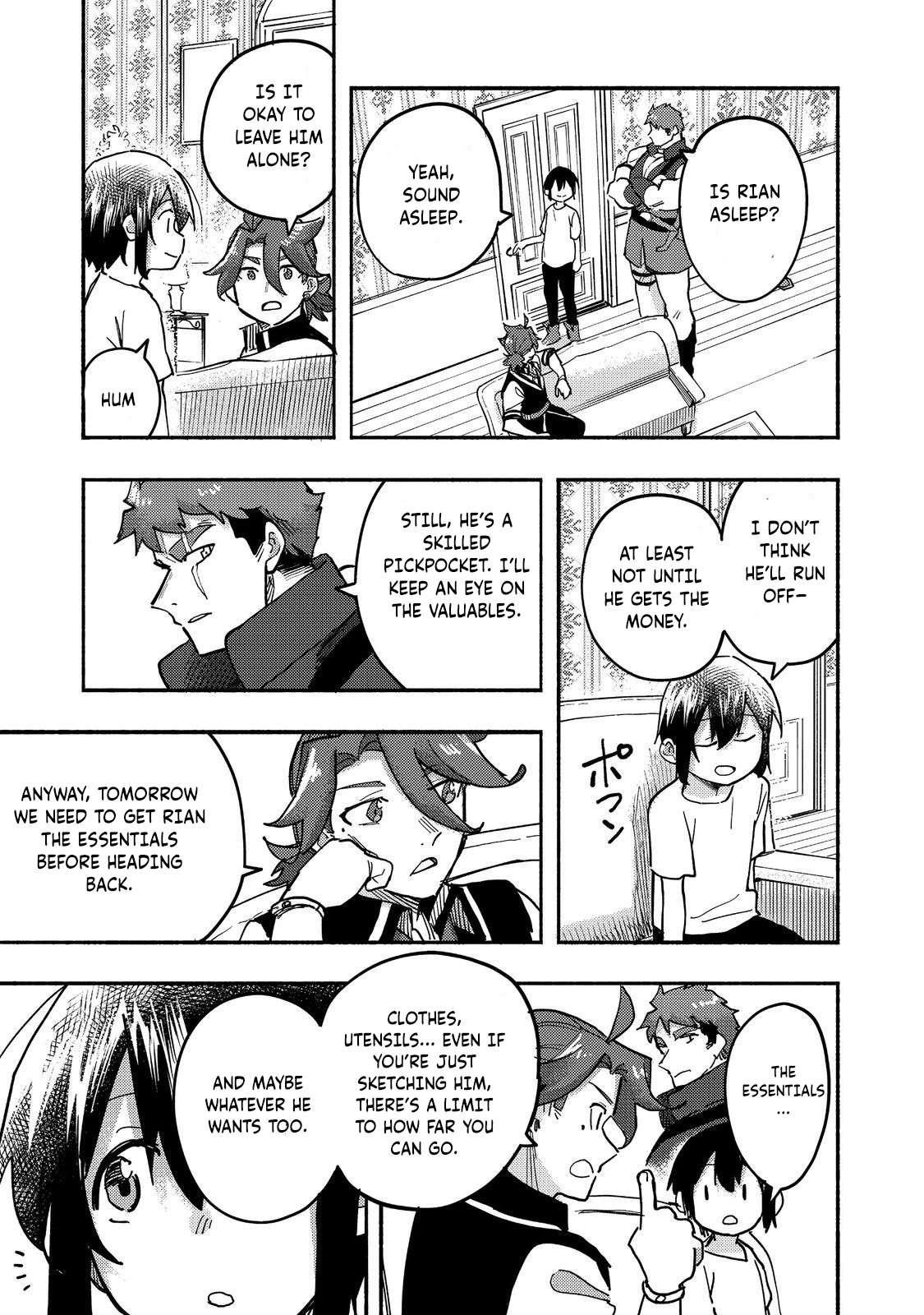 Kyou mo E ni Kaita Mochi ga Umai Chapter 26 - Page 21 in English