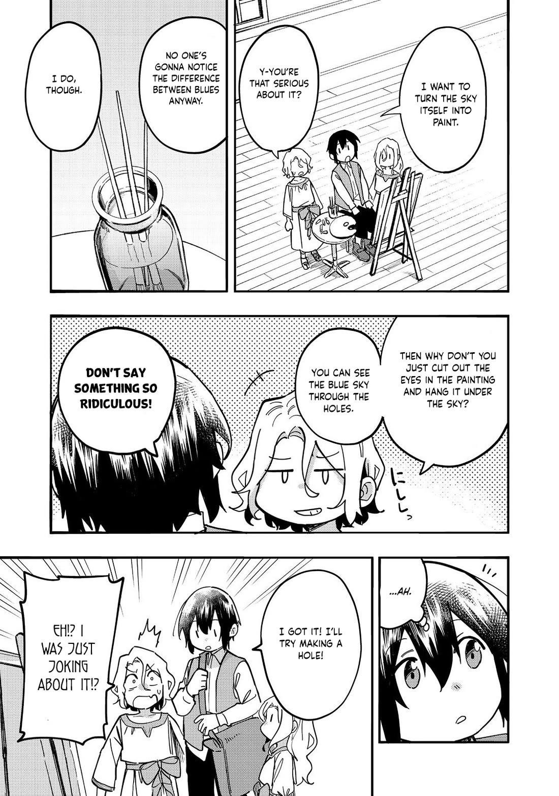 Kyou mo E ni Kaita Mochi ga Umai Chapter 28 - Page 12 in English
