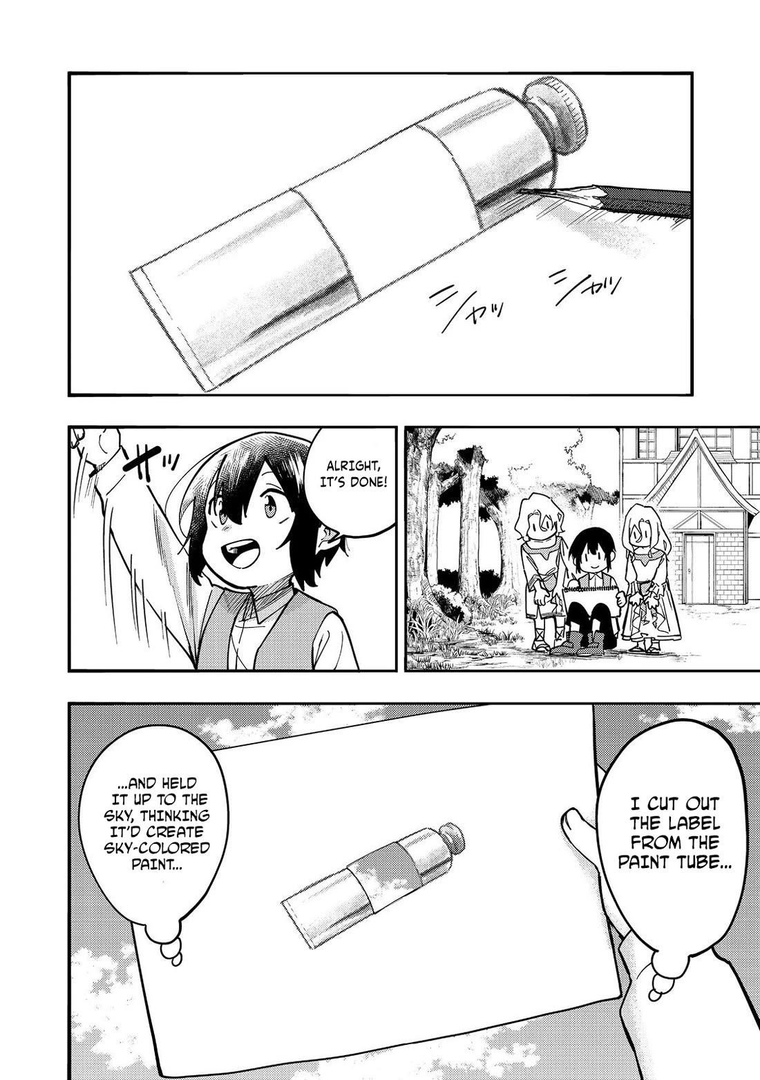 Kyou mo E ni Kaita Mochi ga Umai Chapter 28 - Page 13 in English