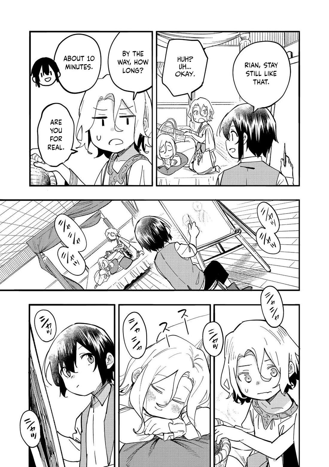 Kyou mo E ni Kaita Mochi ga Umai Chapter 28 - Page 8 in English