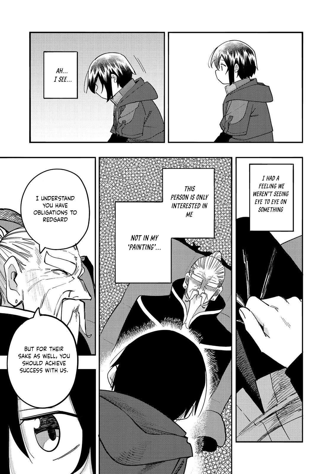Kyou mo E ni Kaita Mochi ga Umai Chapter 30 - Page 17 in English