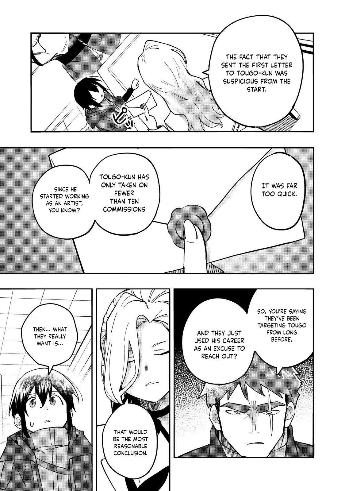 Kyou mo E ni Kaita Mochi ga Umai Chapter 30 - Page 27 in English