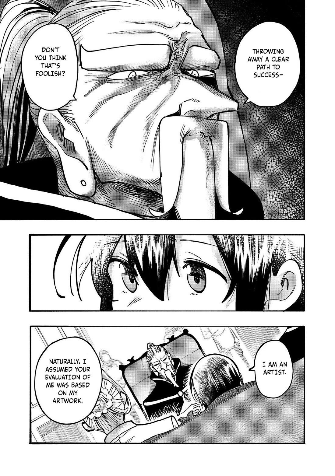 Kyou mo E ni Kaita Mochi ga Umai Chapter 31 - Page 18 in English