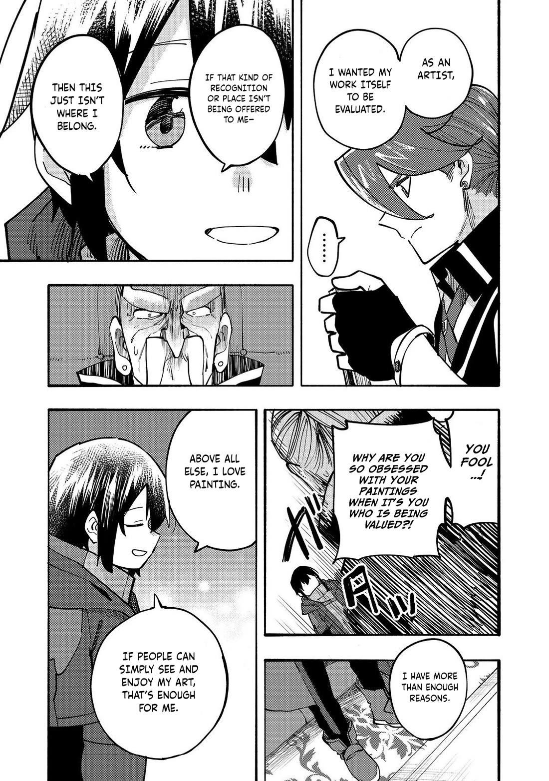 Kyou mo E ni Kaita Mochi ga Umai Chapter 31 - Page 27 in English
