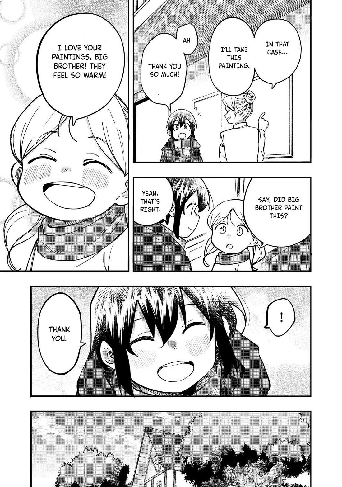 Kyou mo E ni Kaita Mochi ga Umai Chapter 32 - Page 28 in English