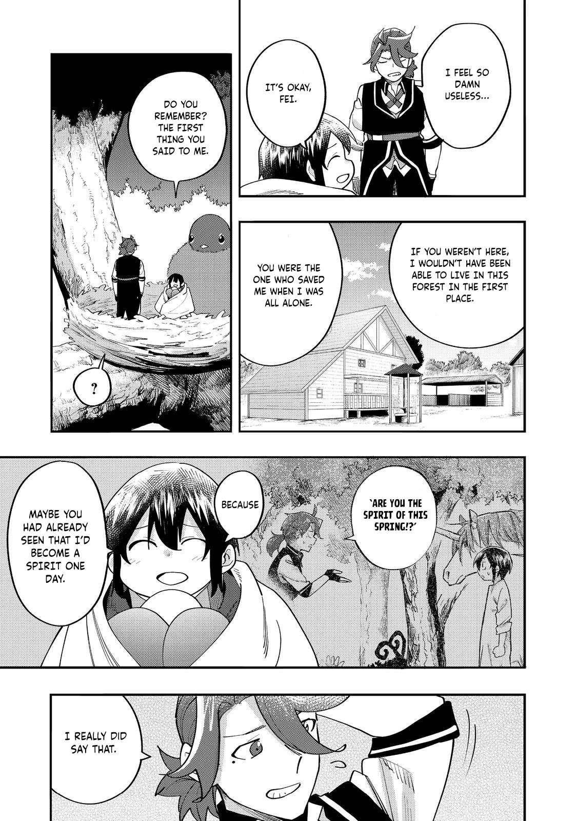 Kyou mo E ni Kaita Mochi ga Umai Chapter 34 - Page 25 in English
