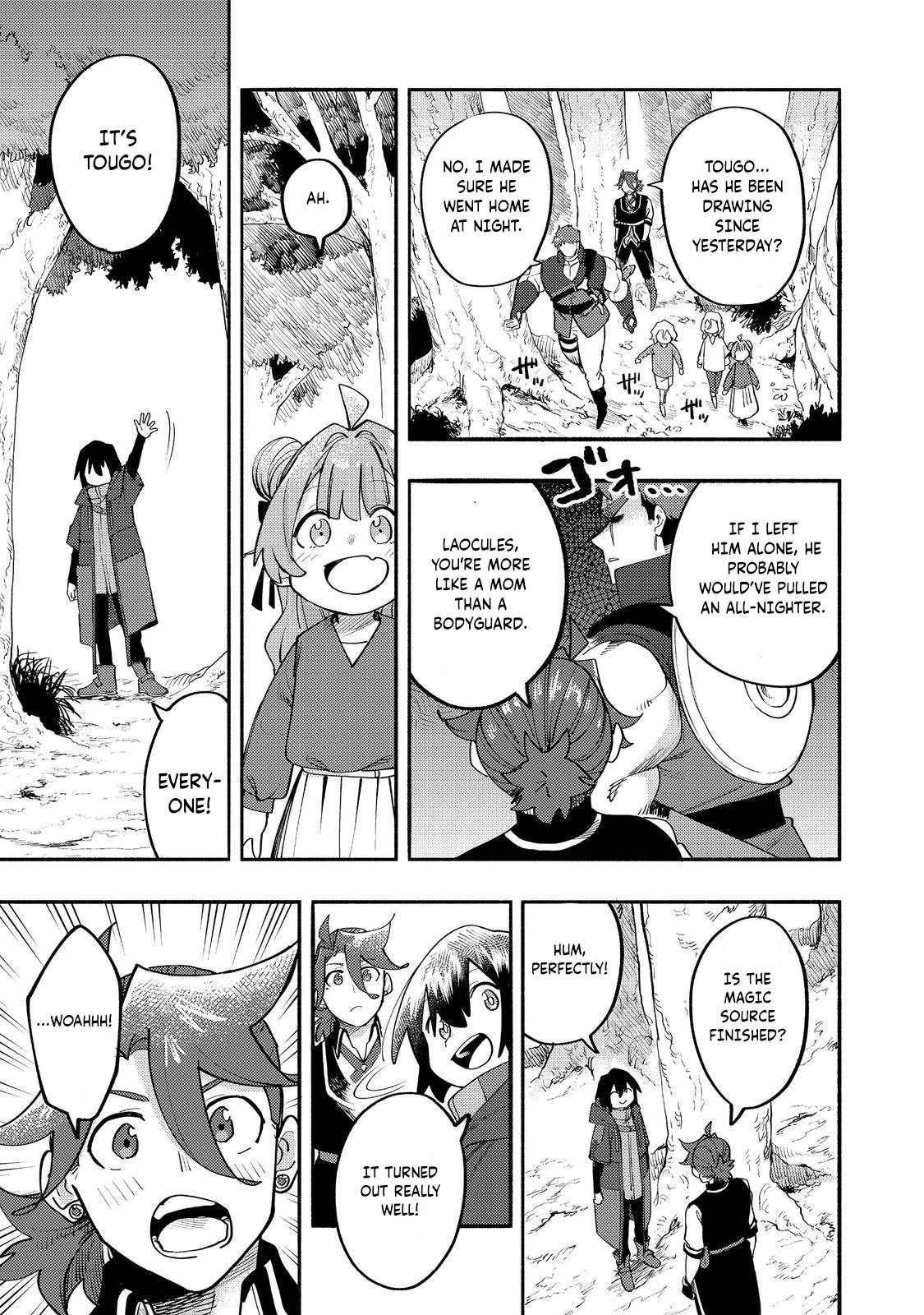 Kyou mo E ni Kaita Mochi ga Umai Chapter 36 - Page 21 in English