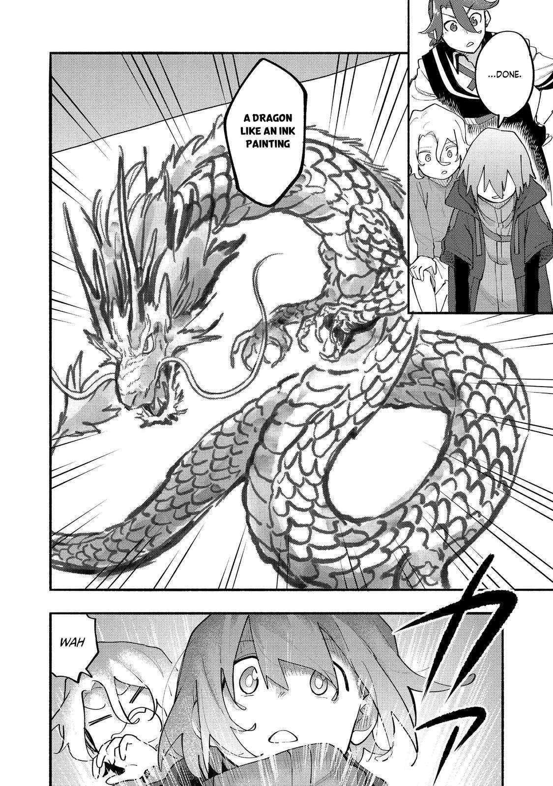 Kyou mo E ni Kaita Mochi ga Umai Chapter 36 - Page 28 in English