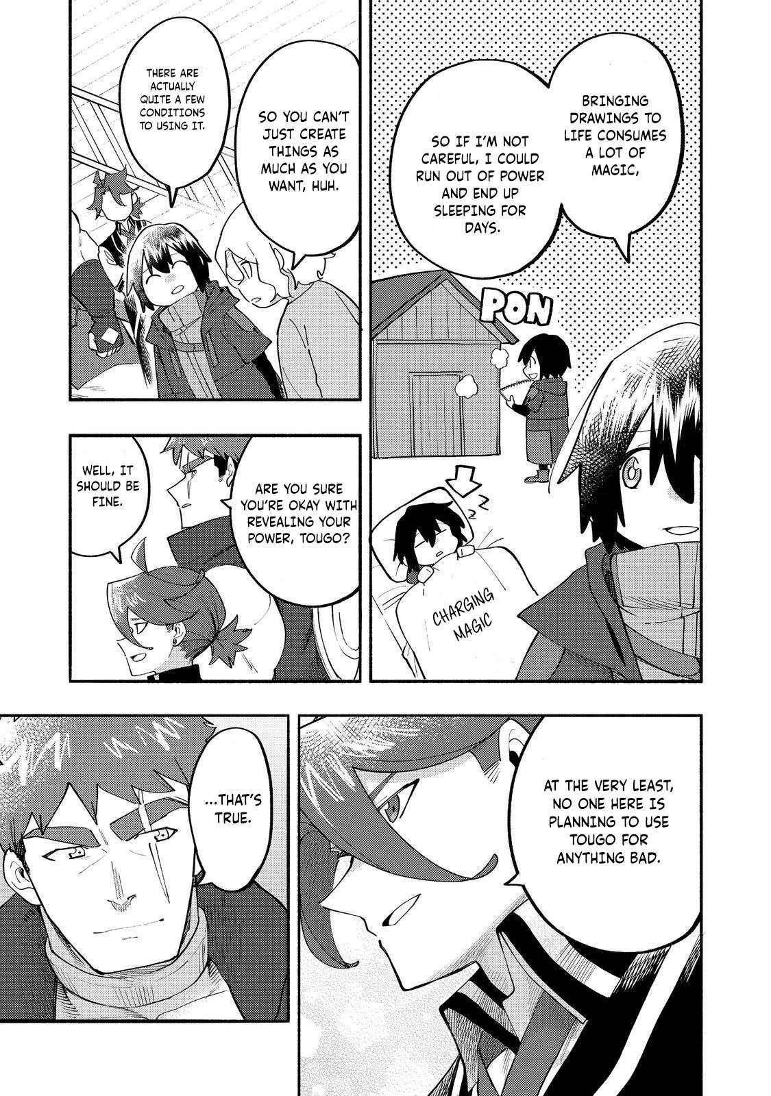 Kyou mo E ni Kaita Mochi ga Umai Chapter 36 - Page 7 in English
