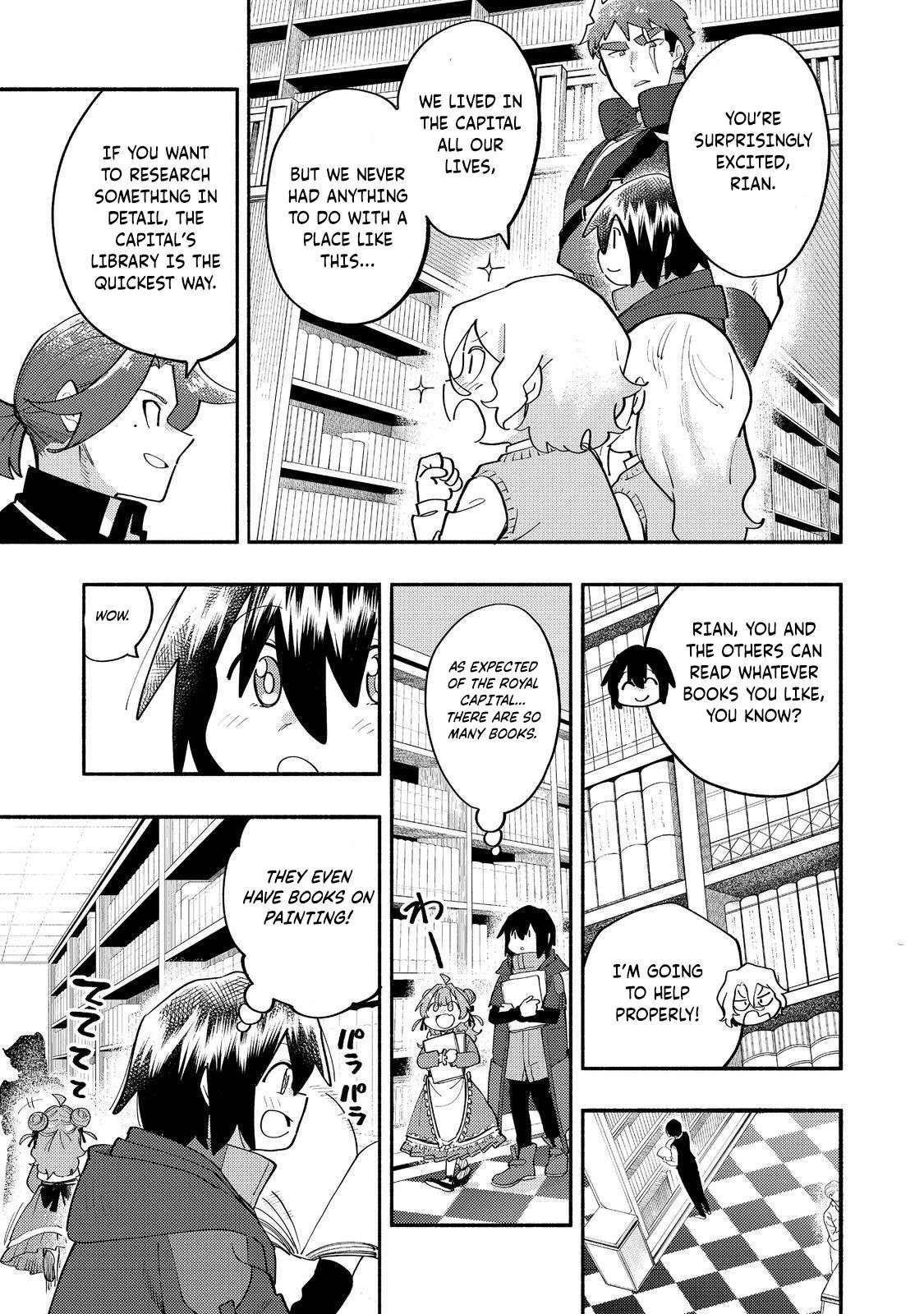 Kyou mo E ni Kaita Mochi ga Umai Chapter 36 - Page 9 in English
