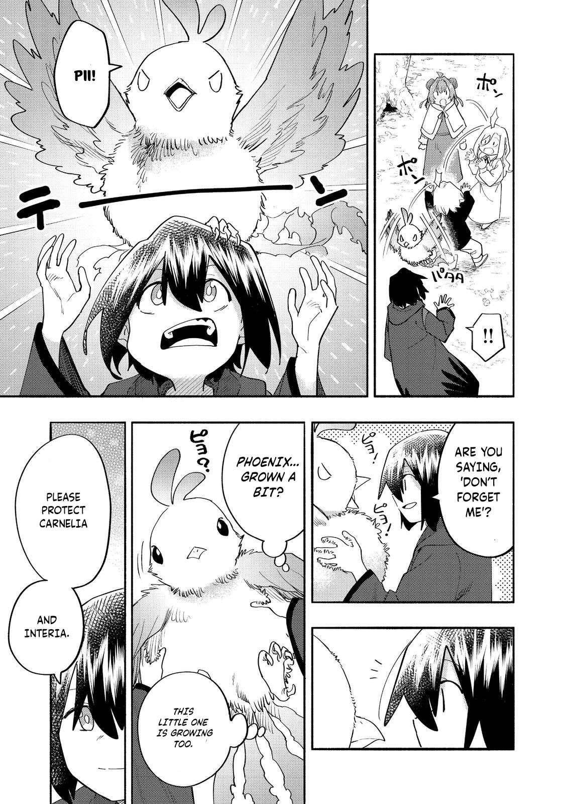 Kyou mo E ni Kaita Mochi ga Umai Chapter 37 - Page 35 in English