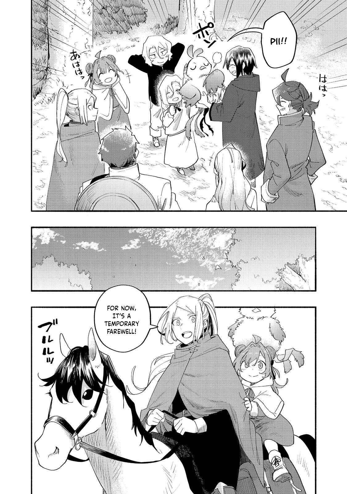 Kyou mo E ni Kaita Mochi ga Umai Chapter 37 - Page 36 in English